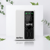 Routeur WiFi portable 4G LTE avec batterie externe 8000 mAh, MIFI intelligent Android 6.0, chargement USB pour voyages et activités de plein air (OEM)