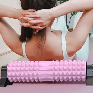 Rodillo de Masaje en Forma de Media Luna con Soporte Triangular para Relajación Muscular y Ejercicio, Equipo de Ejercicio Premium - Product Image 2