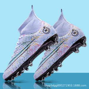 Scarpe da Calcio FG/TF Alte Nuovo Modello Invernali Estive per Studenti Adulti Bambini Tacchetti Multipli per Esterni - Product Image 6