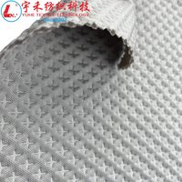 Tissu tricoté jacquard 100 % polyester écologique, léger, à mémoire de forme, séchage rapide, respirant, anti-boulochage, pour vêtements de sport