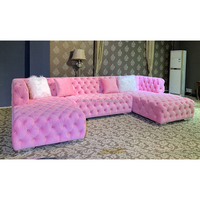 Ensemble de canapés d'angle inclinables en forme de L, modernes et de haute qualité, en tissu microfibre, avec fonction de relaxation électrique, pour la maison