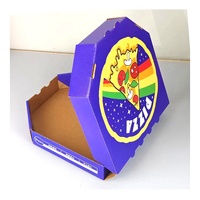 Boîtes jetables 10x10 pour restauration rapide, emballage personnalisé imprimé, réutilisables, livraison à emporter, boîte à pizza marron et blanche de 16 pouces