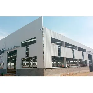 China Modern Design Light Metal Steel Structure Construction Industrial Prefab Small Steel Structure Design Warehouse