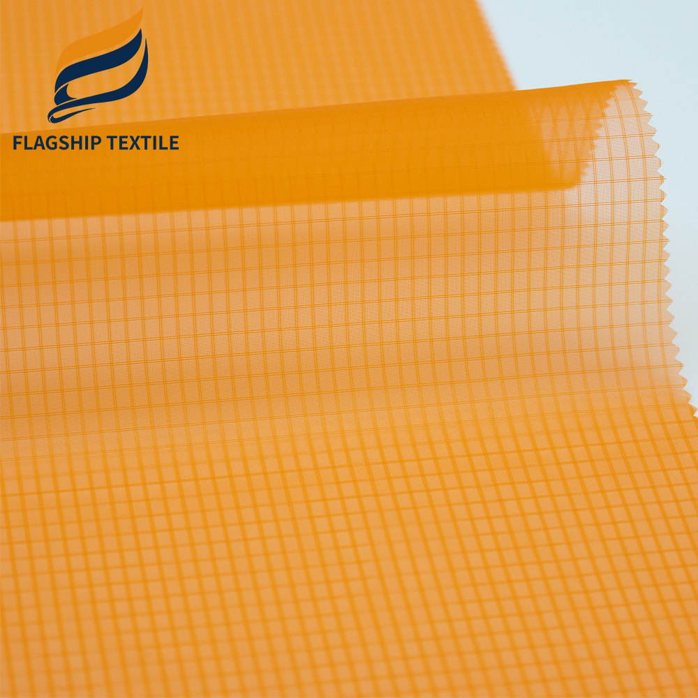Mono Mesh Ripstop Nylon Fabric PFAS/PFC-free Waterproof Breathable Tear Resistant Nylon Fabric For Baby Carriage
