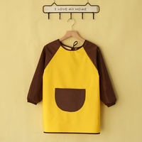 Tabliers d'artiste imperméables pour enfants, motif dessin animé, durables, pour manger et dessiner
