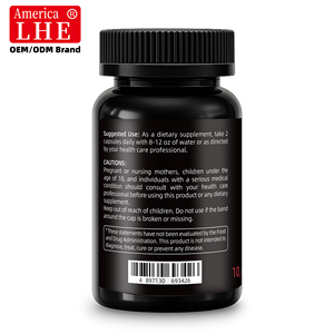 Nueva Llegada: Cápsulas de Ginseng Rojo Panax Shecome para Energía, Concentración y Rendimiento para Adultos, Suplemento de Ginseng Rojo Panax - Product Image 5