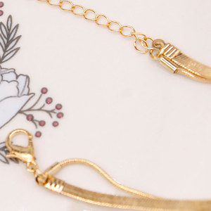 Joyería transfronteriza Simple multicapa serpiente clavícula cadena gargantilla Collar para mujer exquisito encanto - Product Image 3