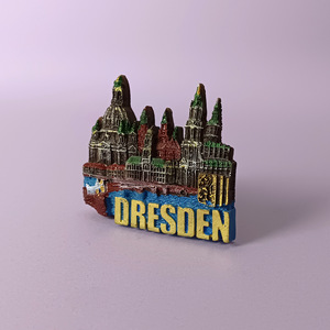 Aimants de réfrigérateur 3D faits à la main en résine, souvenirs touristiques de villes européennes (Allemagne), aimants décoratifs pour réfrigérateur, promotion, vente en gros - Product Image 3