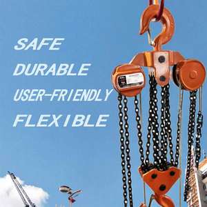 KAWASAKI CK รอกโซ่มือสำหรับงานหนัก20T 3ม. G80โซ่เหล็กป้องกัน IP56สำหรับวัสดุก่อสร้างร้านค้าเครื่องมือเหมืองที่ใหม่ - Product Image 2