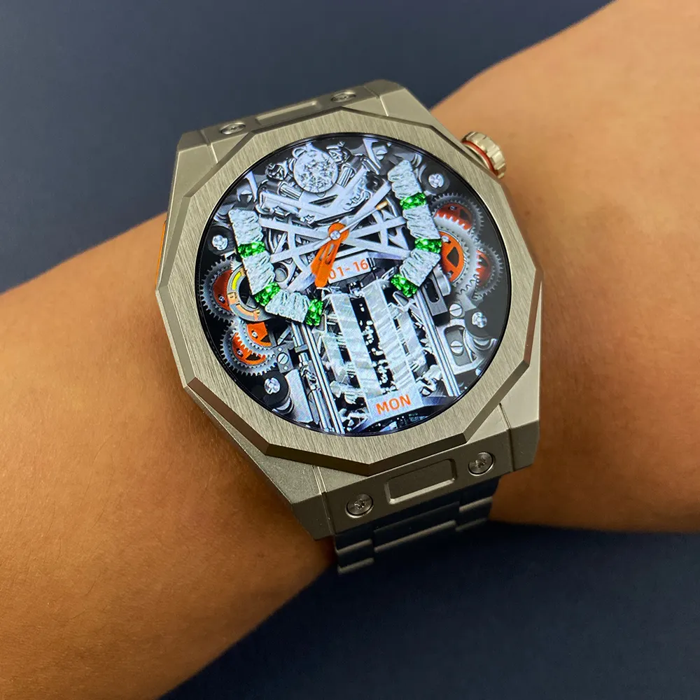 2024 Smartwatch Amoled Z83 max kabelloses Ladegerät EKG Körper temperatur Kompass Outdoor Männer Smartwatches