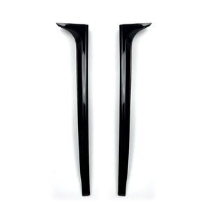 Volkswagen Polo MK5 Side <b>Wings</b> Rear <b>Wing</b> Top <b>Wing</b> Spoiler Piano <b>Black</b> ABS 2011-2017 - Product Image 1