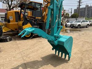 Miniexcavadora Kobelco SK60 de 6 Toneladas, Modelo 2013, Alta Calidad, Motor y Bomba Originales de Japón, para Construcción en la Ciudad de Shanghái - Product Image 5