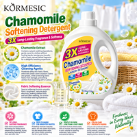 KORMESIC 2kg Deterjen Cair Chamomile Pelembut Pakaian Beraroma Pembersih Mendalam Kesegaran Tahan Lama Grosir Label Pribadi