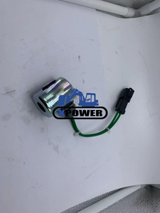 วาล์วโซลินอยด์ตัดน้ำมันเชื้อเพลิง XPower Black Digger Truck รุ่น 24V 7167-6200 สำหรับ 320D 3CX 4CX 3054 1000 Engine Pump กวางตุ้ง - Product Image 2