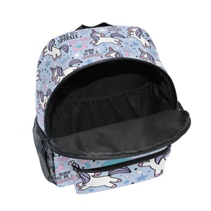 กระเป๋าเป้เด็กผู้หญิงลายการ์ตูนยูนิคอร์นแบบกำหนดเอง MOQ ต่ำ สำหรับเด็กวัยเรียน - Product Image 4