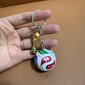 Lotti Misti Coppa <span class=keywords><strong>del</strong></span> <span class=keywords><strong>Mondo</strong></span> 2026: Mini Ciondolo Portachiavi Culturale e Creativo, Souvenir Sportivo Antistress, Piccolo Regalo - Product Image 1