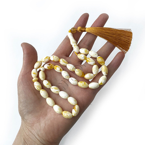 Китайский поставщик, профессиональные, оптовая продажа, четки Tasbih Tasbeeh, дизайн/смола, янтарные четки - Product Image 3