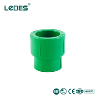 Raccord de réduction PPR à souder, raccord de réduction à emboîtement vert, raccord PPR certifié NSF DVGW CE ISO WRAS pour plomberie