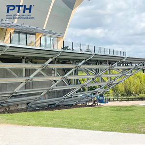 For Industrial Customized Steel Structure Warehouse H-Type Column Corrugated Roof 2-Year Warranty-Workshop Shed Prefab House - Product Image 3