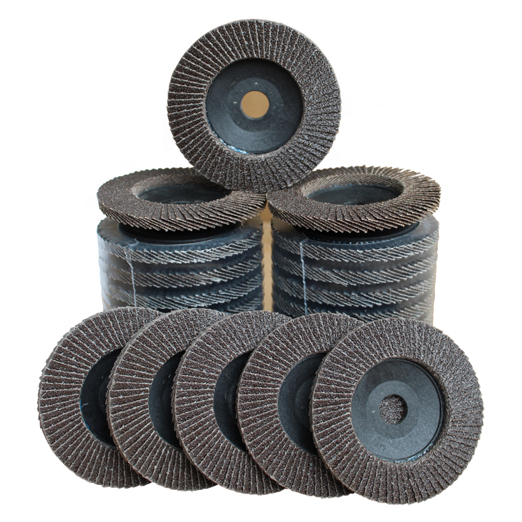 Manufacturer Factory's Flexible Grinding Flap Disc T27 Model Aluminum Oxide Abrasives for Polishing Metal Customized OEM Support