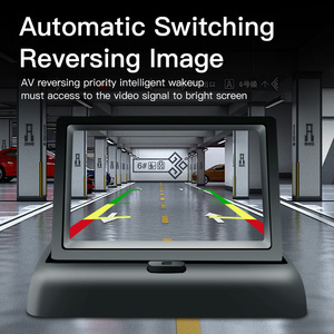 XYD Màn Hình <span class=keywords><strong>LCD</strong></span> 5 Inch HD 12V Chất Lượng Cao Màn Hình Ô Tô Dự Phòng Lùi Chiếu Hậu Cho Xe Tải Xe Buýt Xe Nâng Xe Taxi - Product Image 6