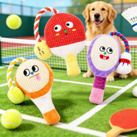Jouet interactif pour chien, nouveauté, dessin animé, chien mignon, jouet à tirer, papier froissé, double son, peluche, corde en coton, jouet à mâcher durable, soulagement de l'ennui et de la dentition