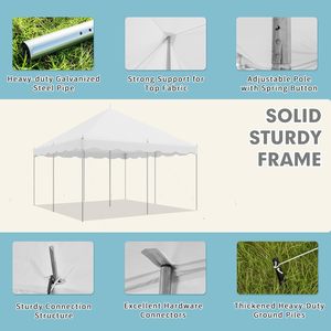Carpas de exposición impermeables para eventos de boda 5X5, carpa de jardín, carpa de feria comercial, tiendas de pagoda - Product Image 4
