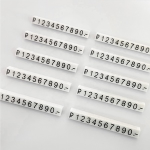 Etiquetas de Precio Modulares, Plegables, Giratorias, Desmontables, Ecológicas, Portátiles, de ABS, en Forma de Cubo, para Joyerías, Puestos, Mercados Artesanales y Más - Product Image 6