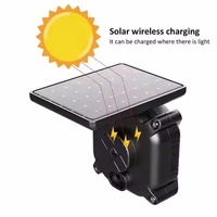 Charge solaire universelle TPMS 433MHz 2 roues système de surveillance de la pression des pneus capteur interne sans fil pour vélo moto