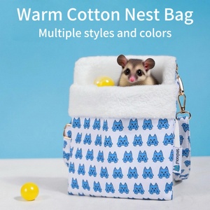 Saco de Dormir Cálido para Sugar Glider, Transportín Portátil para Mascotas Pequeñas al Aire Libre - Product Image 1