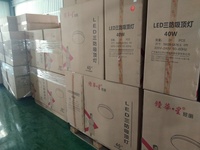 Spot de plafond moderne en fer profilé, éclairage LED AC 20W 30W 40W, OEM ODM pour la maison