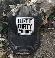 Topi Baseball Unik Lucu Vintage Distressed Unisex dengan Sablon, Patch Bordir, dan Tulisan