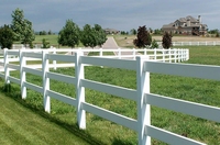 Obstacle de saut pour chevaux 3D sécurisé au design moderne, en PVC écologique, économique, pour ferme, ranch et enclos, avec 2 à 4 rails, pour jardins