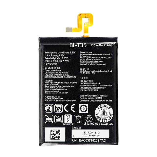 Mobile Phone BL-T35 3520mAh BL T35 BLT35 Battery for LG Google Pixel 2XL 2 XL Batteries Replacement