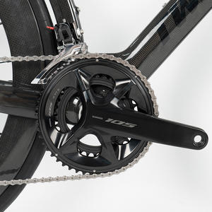 Bicicleta de Carretera Tornado CYCLONE de Tercera Generación - Bicicleta Urbana de Carreras de 24 Velocidades con Cuadro de Fibra de Carbono 3K y Frenos de Disco Hidráulicos <span class=keywords><strong>SHIMANO</strong></span> - Product Image 3
