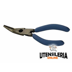 B1675/6 160mm 45° <b>Bent</b> Long <b>Nose</b> <b>Pliers</b> for Mechanics - Product Image 2