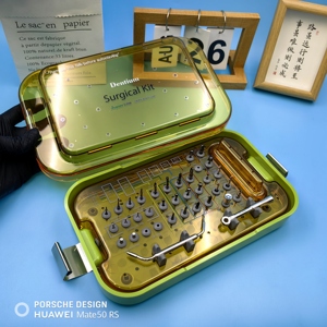 덴티움 스테이지 원 치과 임플란트 수술 키트, 치과 복원 도구 상자 - Product Image 5