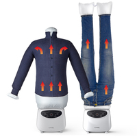 Séchoir à Vêtements Électrique Portable Pliable avec Fonction Repassage et Chauffage à Air Sec Automatique