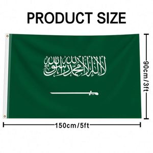 High Quality 3x5 Custom <b>Flags</b> All Countries Including Saudi Arabia Beach Made High Quality Polyester Cloth Custom Factory Price - Product Image 6