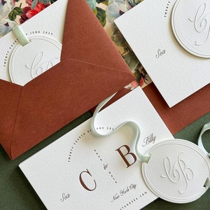 Biglietti di Lusso Personalizzati, Inviti di Ringraziamento, Biglietti Personalizzabili con Design <span class=keywords><strong>del</strong></span> Logo Gratuito - Product Image 6