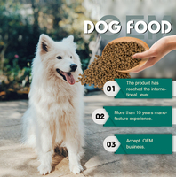 Aliments pour chiens adultes OEM ODM chinois à bas prix, saveurs variées, formes multiples, 18% de protéines, nourriture sèche pour chiens