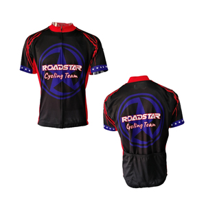 自転車用ジャージーサイクリングシャツ昇華メンズ半袖カスタムデザイン - Product Image 4