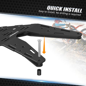 Portapacchi Posteriore NICECNC per Moto, Portabagagli per <span class=keywords><strong>KTM</strong></span> <span class=keywords><strong>690</strong></span> <span class=keywords><strong>Enduro</strong></span> R EnduroR 2019 2020 2021 2022 <span class=keywords><strong>2023</strong></span> - Product Image 2