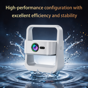 โปรเจคเตอร์พกพาขายส่<span class=keywords><strong>ง</strong></span> ความละเอียด 1280*720P ระบบ Android 9 ความสว่า<span class=keywords><strong>ง</strong></span> 180ANSI ลูเมนส์ โฮมซีเนม่า S34 พร้อมหูหิ้ว รอ<span class=keywords><strong>ง</strong></span>รับ 4K - Product Image 6