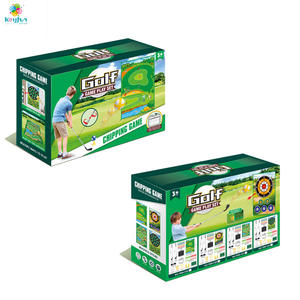 Ensemble de tapis de jeu de déchiquetage de pratique de golf intérieur/extérieur pour adultes et enfants jouet de fête de jardin en plastique Durable - Product Image 6