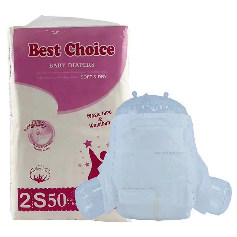 Newborn Wholesale Baby Product Cheap Breathable High Quality Disposable Baby Diaper Nappies