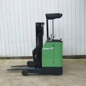 Chariot élévateur électrique d'occasion 1,5T 4x4, moteur japonais, garantie 2 ans, pneus tout-terrain antidérapants, usage entrepôt, prix abordable - Product Image 6