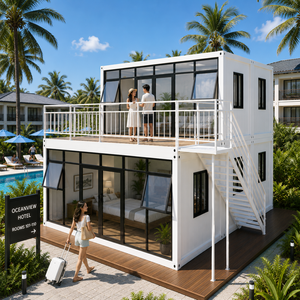 <span class=keywords><strong>Casa</strong></span> Container Modulare di Lusso Prefabbricata Smontabile da 20ft <span class=keywords><strong>e</strong></span> 40ft per Applicazioni in Ville, Campeggi, Negozi <span class=keywords><strong>e</strong></span> Hotel - Product Image 1