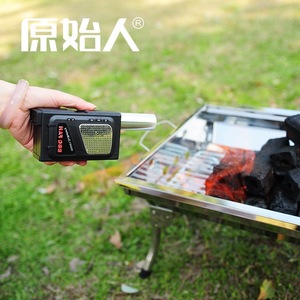 Ventilateur électrique BBQfan, allumeur de barbecue portable, outil de cuisson en plastique durable pour barbecue en plein air - Product Image 2