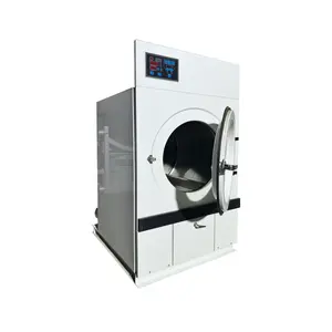 Stretch lcd display coin operated carpet steam wash fish industrial dryer machine 15kg high pressure